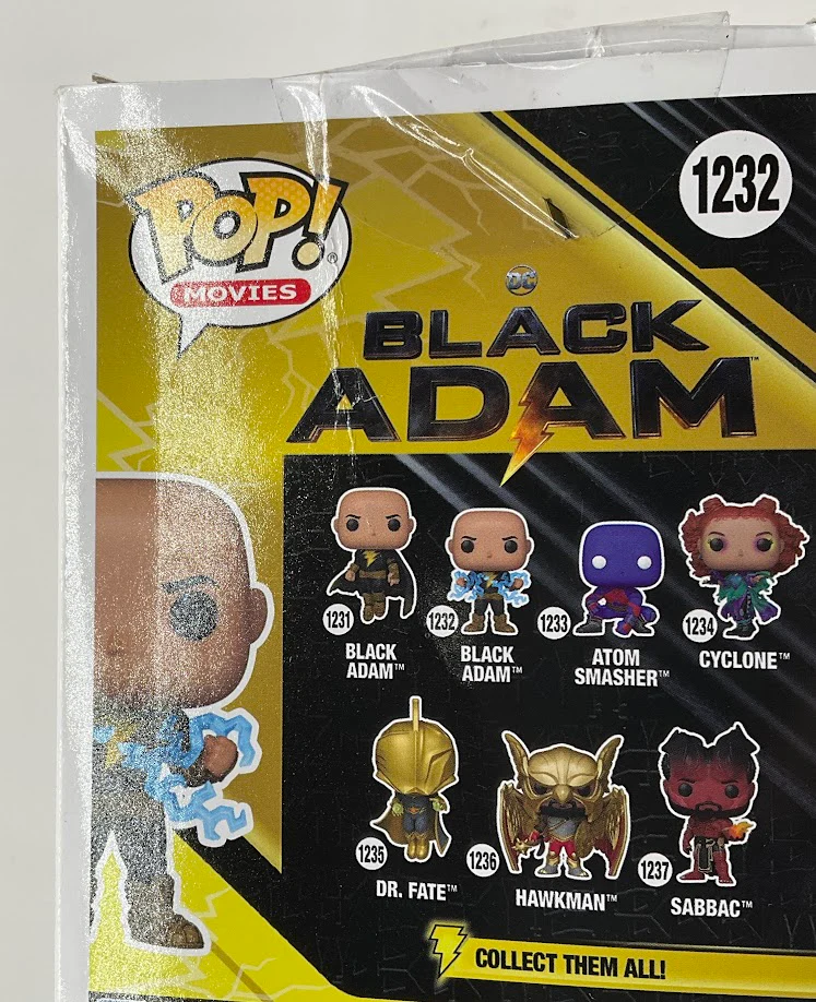 Black Adam Funko Pop! Black Adam #1232 GITD Chase Limited Edition - Image 9
