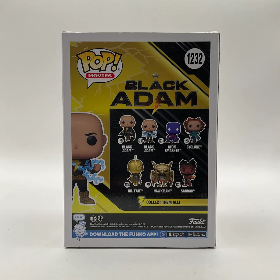 Black Adam Funko Pop! DC #1232 GITD Chase Limited Edition - Image 3