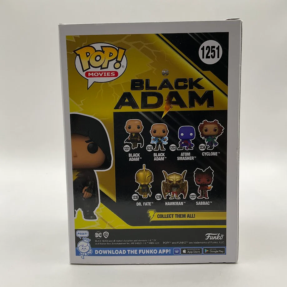 Black Adam Funko Pop! Movies #1251 2022 Winter Convention - Image 3
