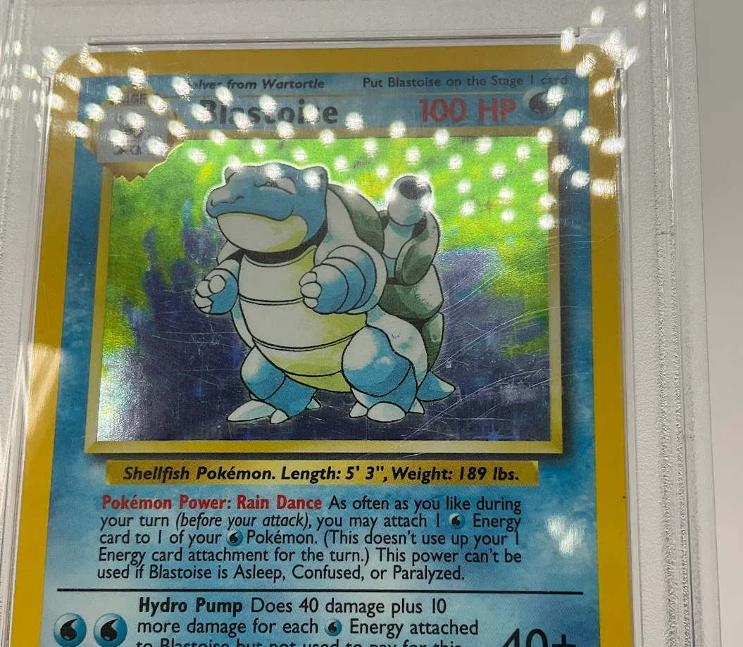 Blastoise Pokemon Base Set Holo #2 PSA 6 - Image 3