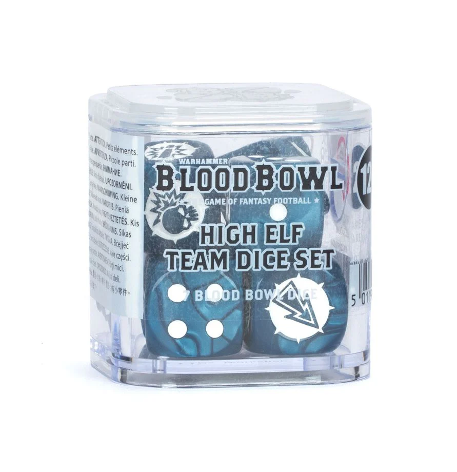 Blood Bowl: High Elf Team Dice Set - Image 2