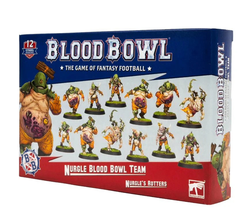 Blood Bowl: Nurgle Team - Nurgle's Rotters