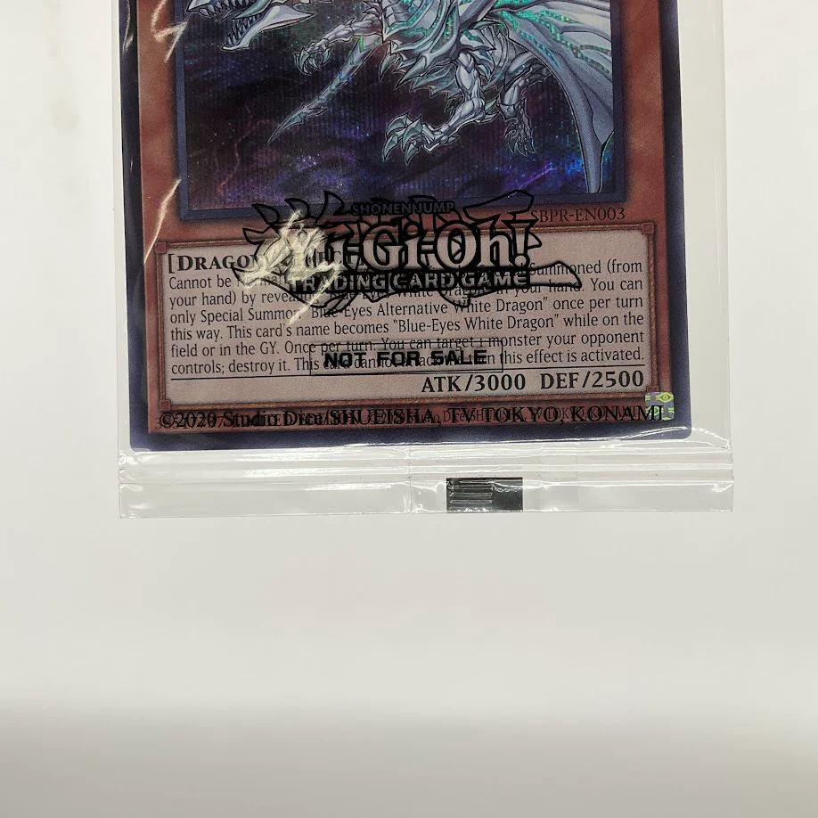 Blue-Eyes Alternative White Dragon Yu-Gi-Oh! Prize Promo Sealed SBPR-EN003 - Image 4