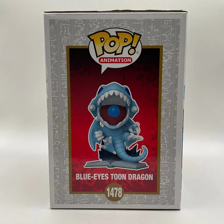 Blue-Eyes Toon Dragon Funko Pop! Yu-Gi-Oh! #1478 GITD - Image 4