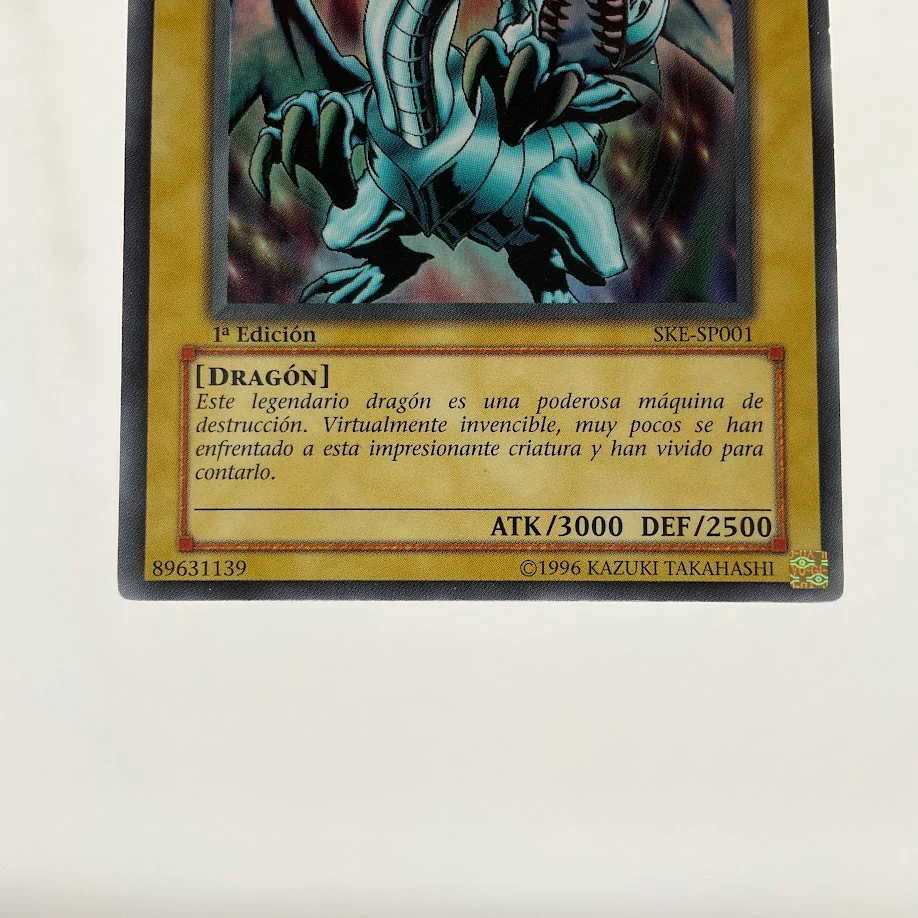 Blue-Eyes White Dragon Yu-Gi-Oh! Super 1st Edition Spanish SKE-SP001 #2 - Image 4