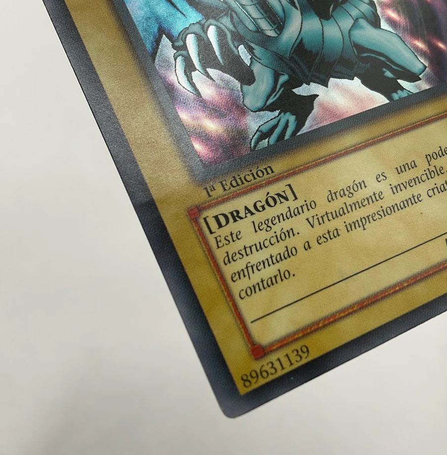 Blue-Eyes White Dragon Yu-Gi-Oh! Super 1st Edition Spanish SKE-SP001 #2 - Image 7
