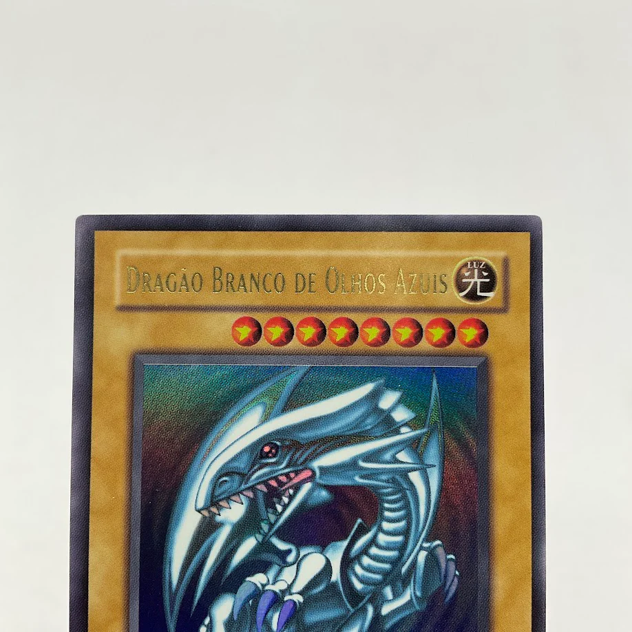 Blue-Eyes White Dragon Yu-Gi-Oh! Ultra Rare 1st Edition Porteugese DIK-P001 #2 - Image 3
