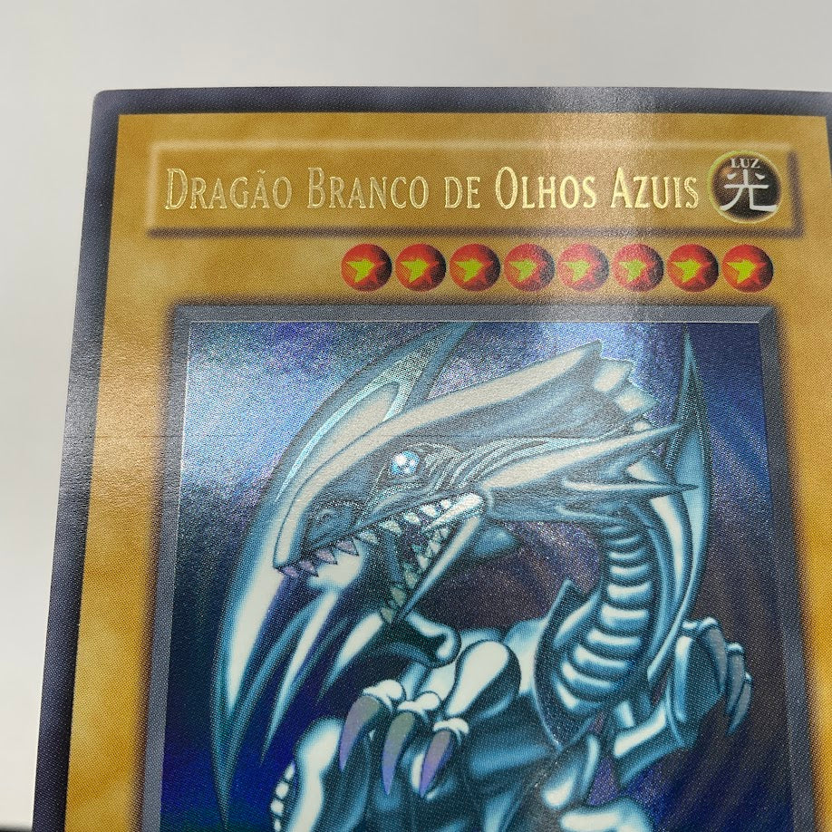 Blue-Eyes White Dragon Yu-Gi-Oh! Ultra Rare 1st Edition Porteugese DIK-P001 #3 - Image 7