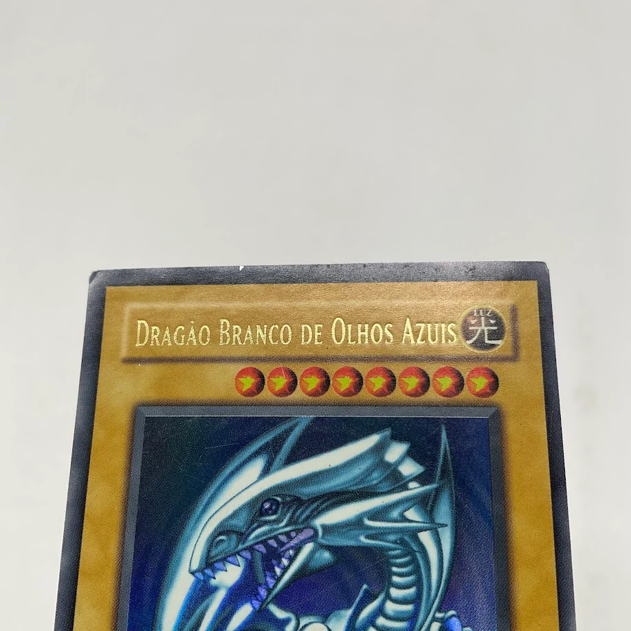 Blue-Eyes White Dragon Yu-Gi-Oh! Ultra Rare 1st Edition Porteugese DIK-P001 #5 - Image 7