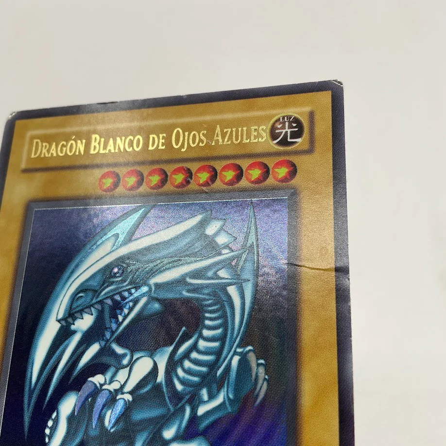 Blue-Eyes White Dragon Yu-Gi-Oh! Ultra Rare 1st Edition Spanish BIK-S001 #1 - Image 7