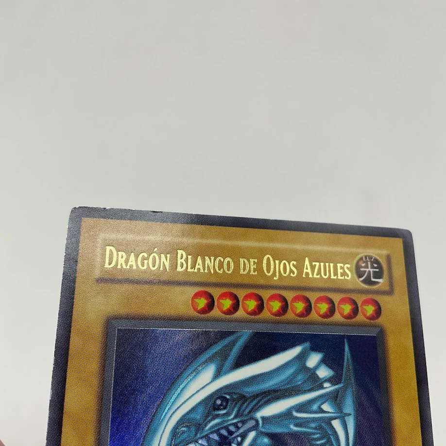 Blue-Eyes White Dragon Yu-Gi-Oh! Ultra Rare 1st Edition Spanish BIK-S001 #2 - Image 8