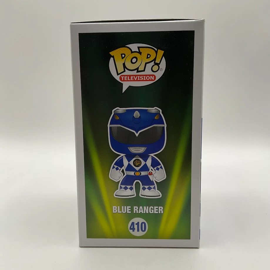 Blue Ranger Funko Pop! Mighty Morphin Power Rangers #410 Morphing GameStop - Image 4