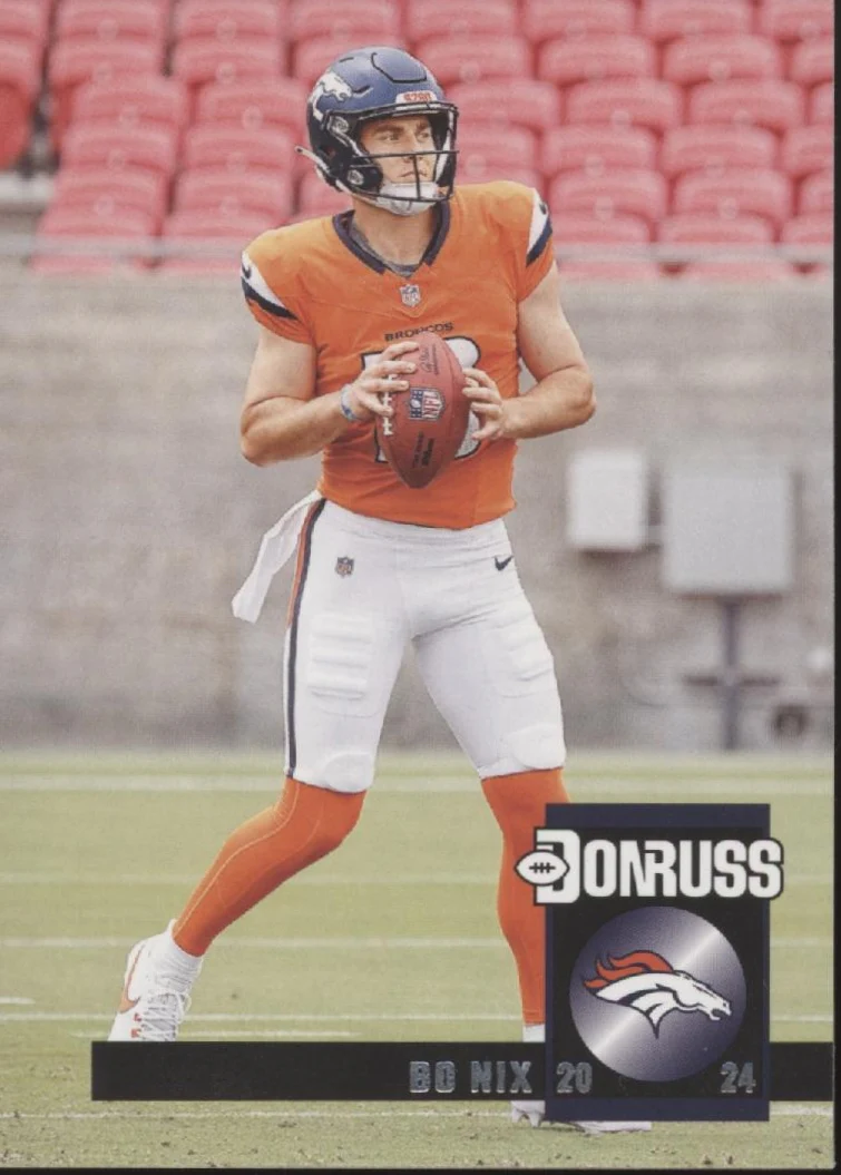 Bo Nix Football Lot of 5 - Image 3