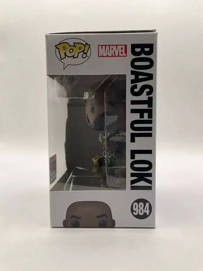 Boastful Loki Funko Pop! Heroes #984 2022 Wondrous Convention Limited Edition - Image 2