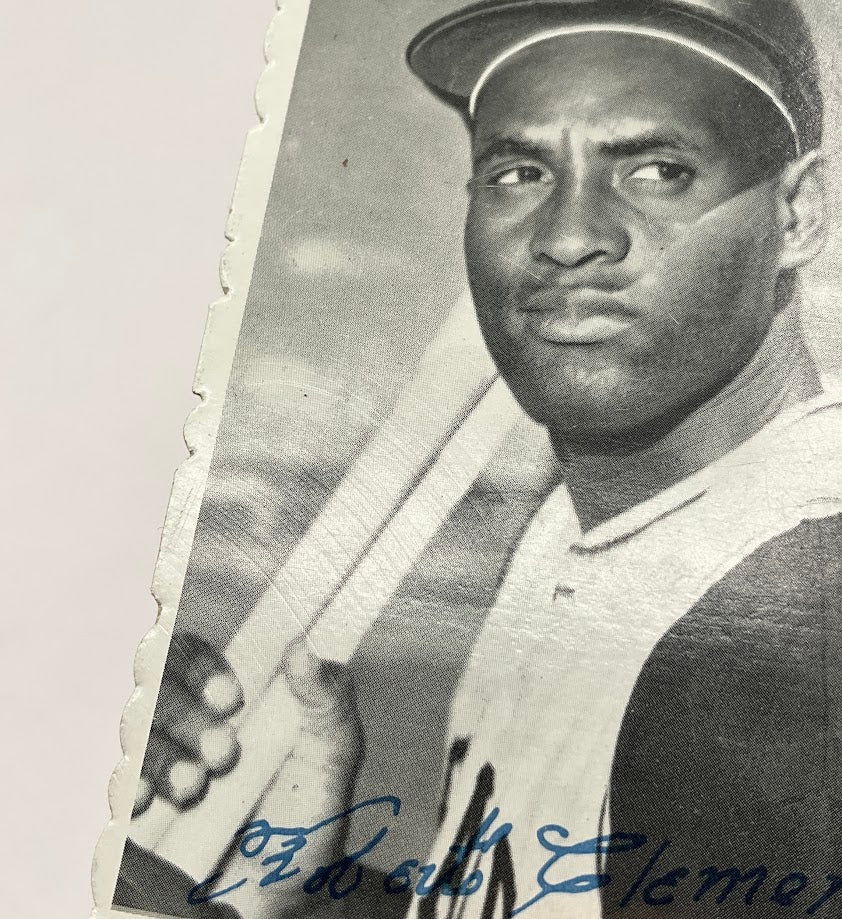Bob Clemente 1969 Topps Deckle Edge #27 Pittsburgh Pirates VG-EX - Image 4