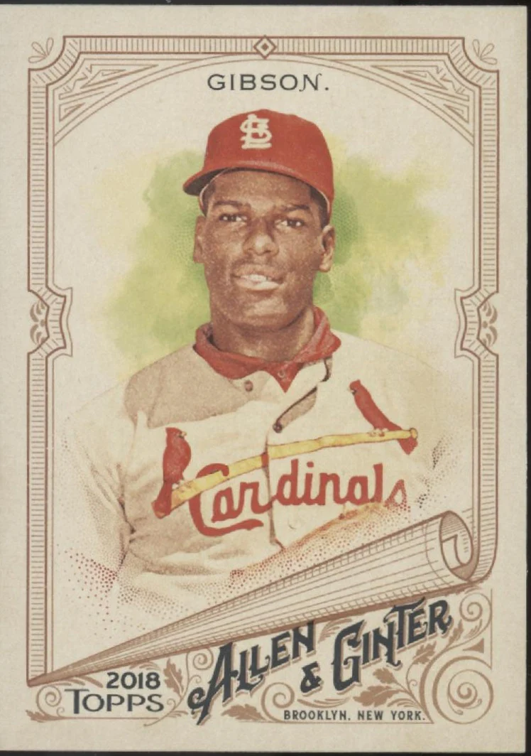 Bob Gibson Baseball Lot of 10 - Image 2