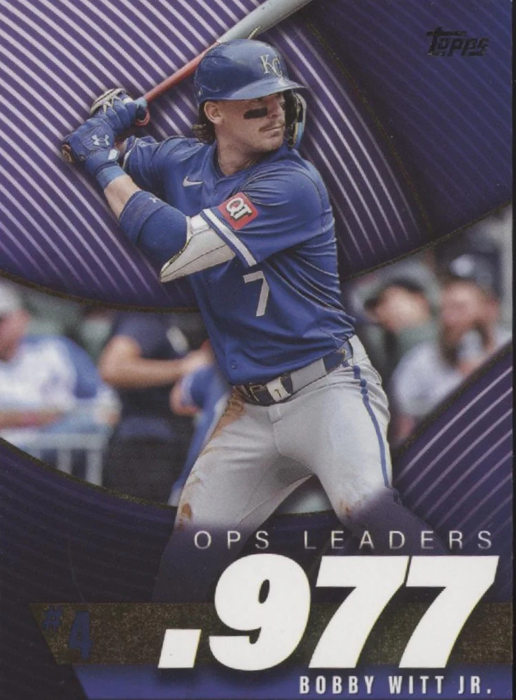 Bobby Witt Jr. Baseball Lot of 5 - Image 2