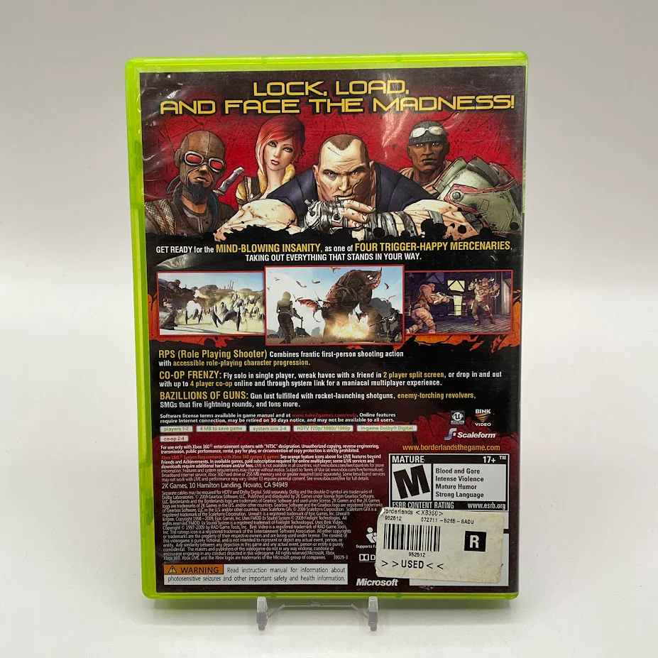 Borderlands Xbox 360 Used - Image 2