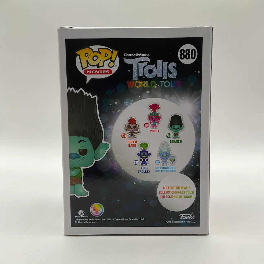 Branch Funko Pop! Trolls World Tour #880 Chase Limited Edition - Image 3