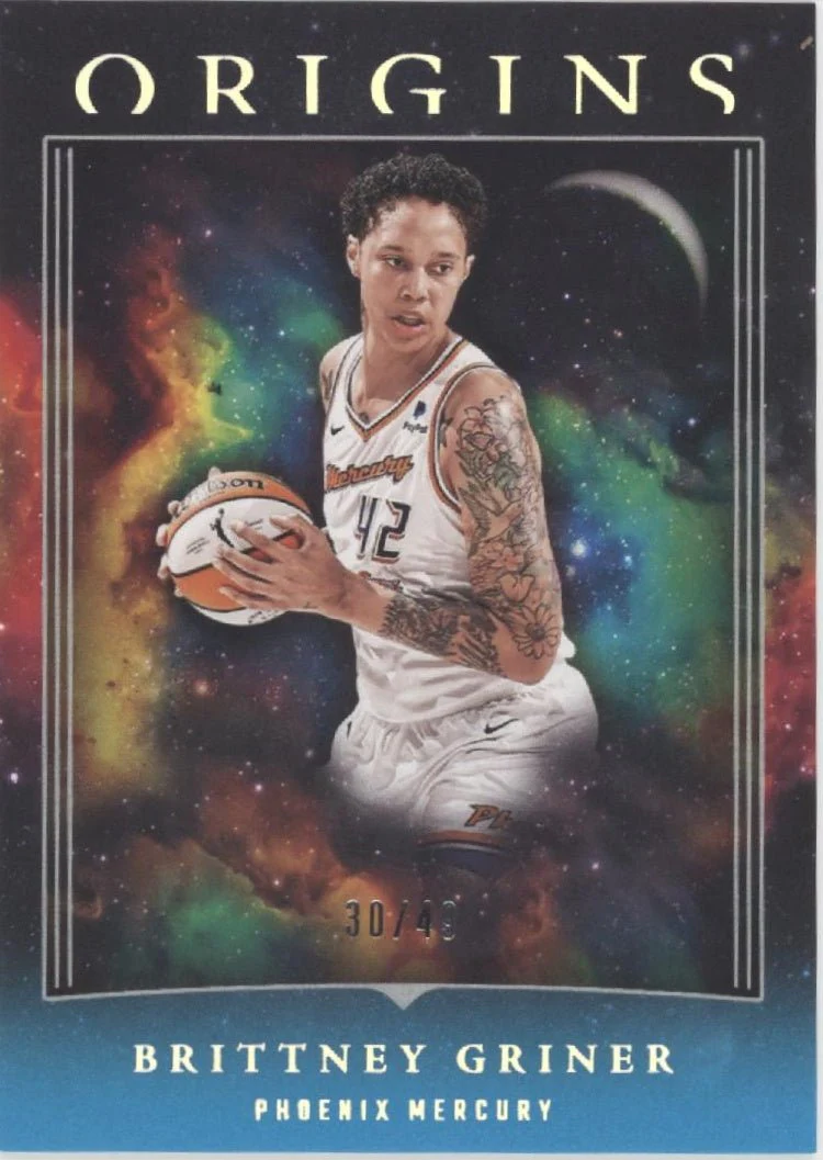Brittney Griner 2024 Panini WNBA Origins Teal 30/49 #78