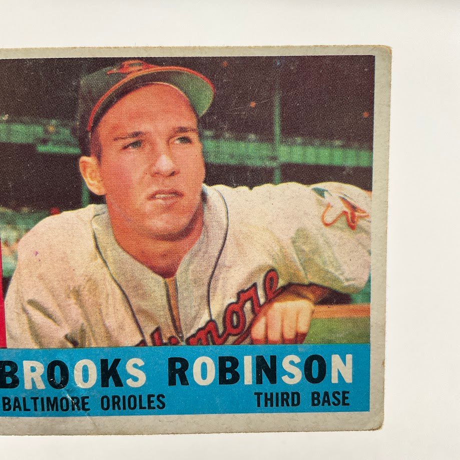 Brooks Robinson 1960 Topps #28 Baltimore Orioles VG - Image 3
