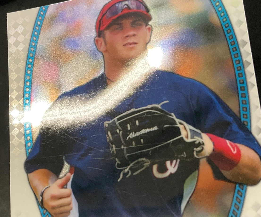 Bryce Harper 2011 Bowman Sterling #1 - Image 3