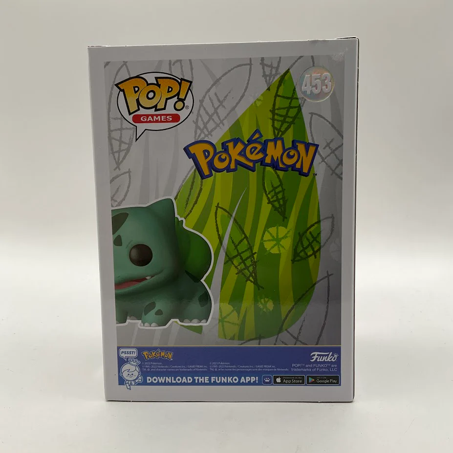Bulbasaur Funko Pop! Pokemon #453 Pokemon Center Exclusive - Image 3