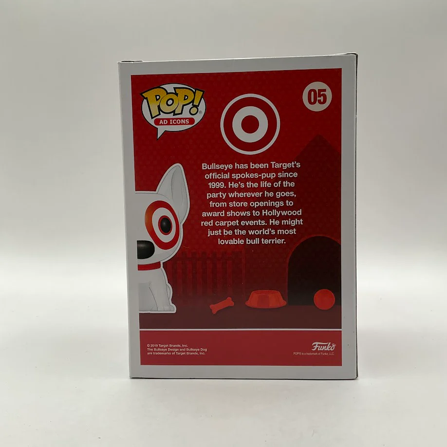 Bullseye Funko Pop! Target #05 Flocked Target Exclusive - Image 3
