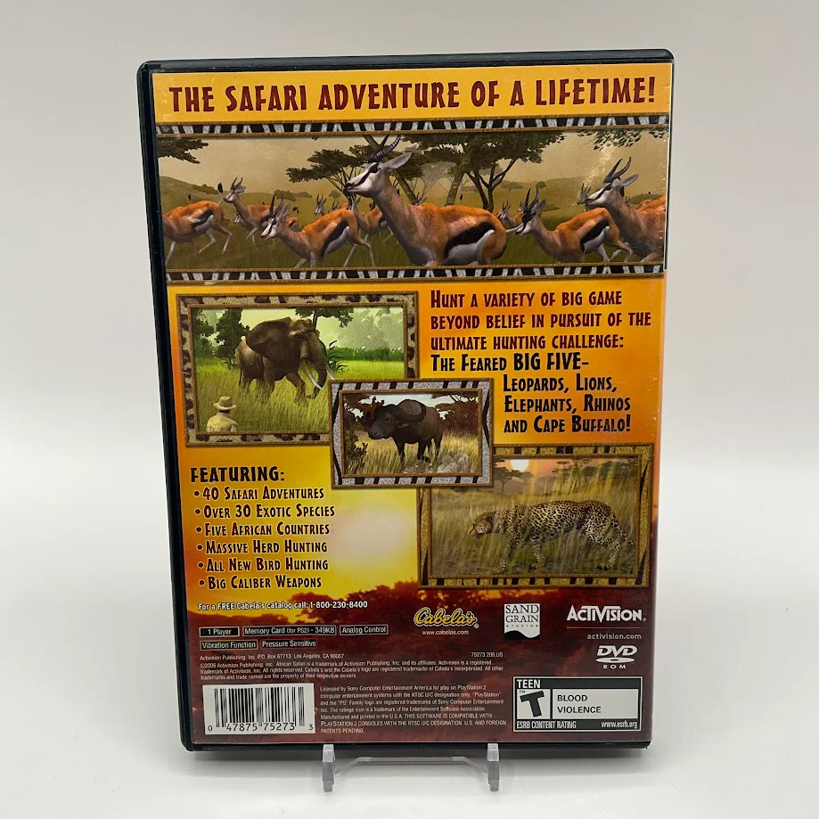 Cabela's African Safari Playstation 2 Used #1 - Image 2