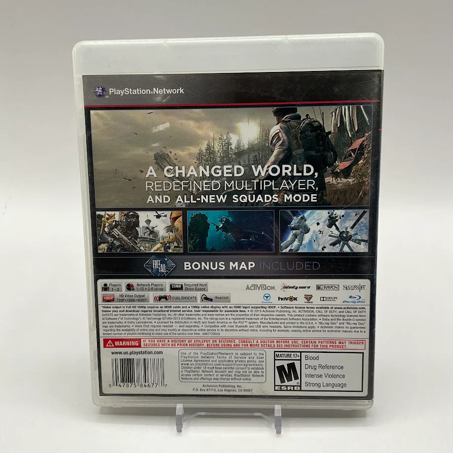 Call of Duty Ghosts Playstation 3 Used #1 - Image 2