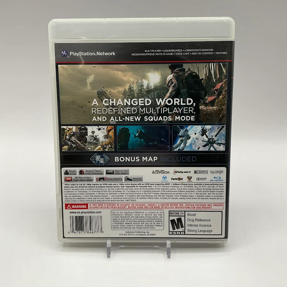 Call of Duty Ghosts Playstation 3 Used #2 - Image 2