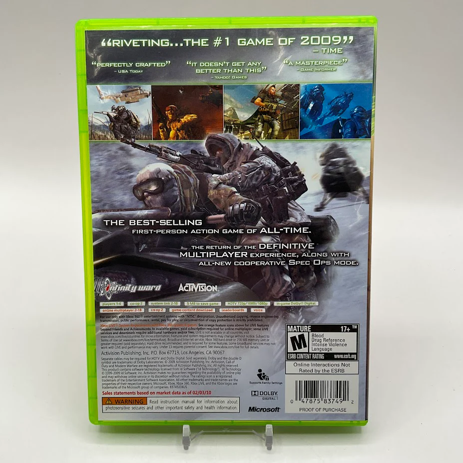 Call of Duty Modern Warfare 2 Xbox 360 Used - Image 2