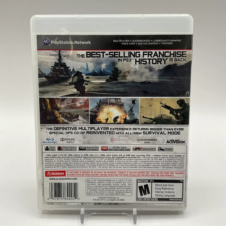 Call of Duty Modern Warfare 3 Playstation 3 Used #3 - Image 2