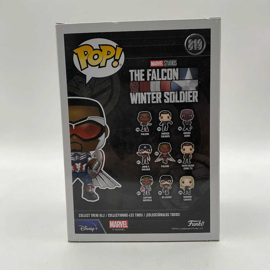 Captain America Funko Pop! The Falcon & The Winter Solider #819 GameStop - Image 3