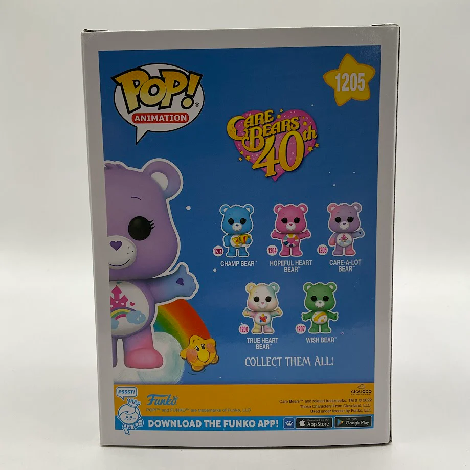 Care-A-Lot Bear Funko Pop! Care Bears 40th #1205 Chase Limited Edition - Image 3