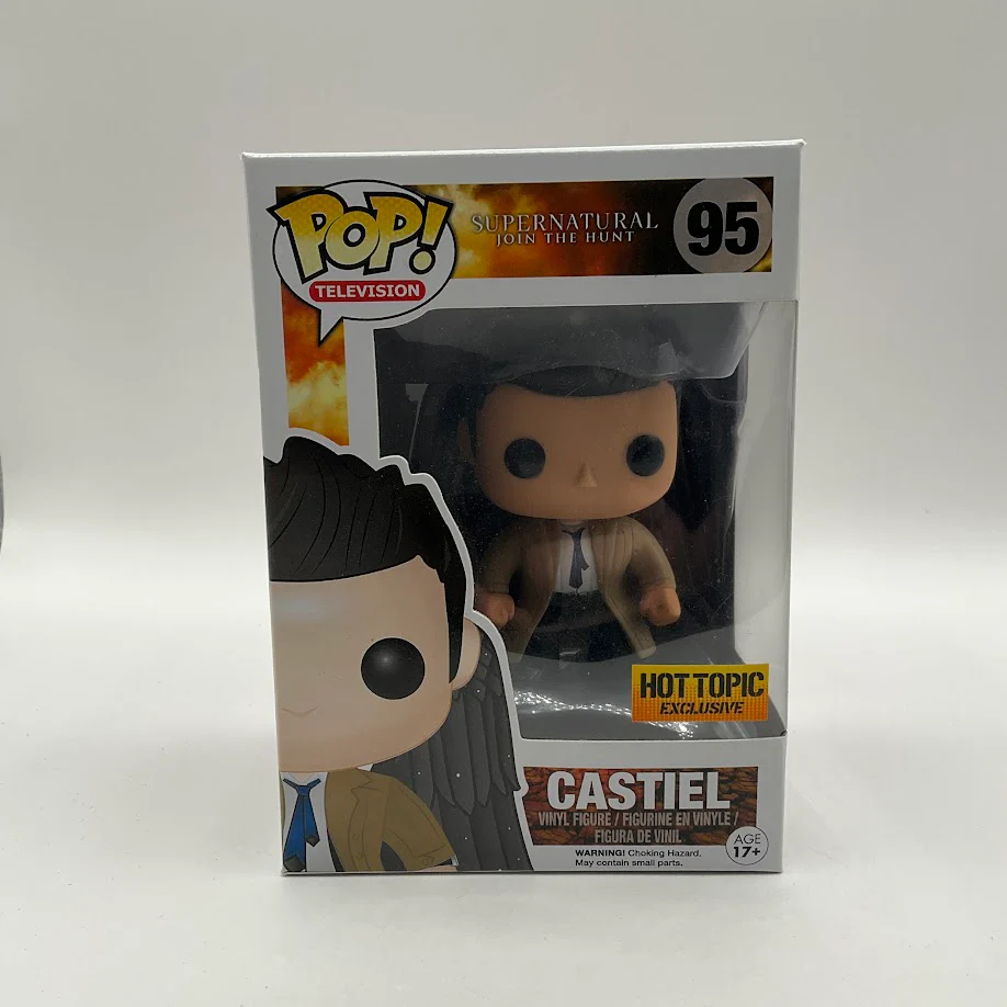 Castiel Funko Pop! Supernaturnal Join the Hunt #95 Hot Topic Exclusive