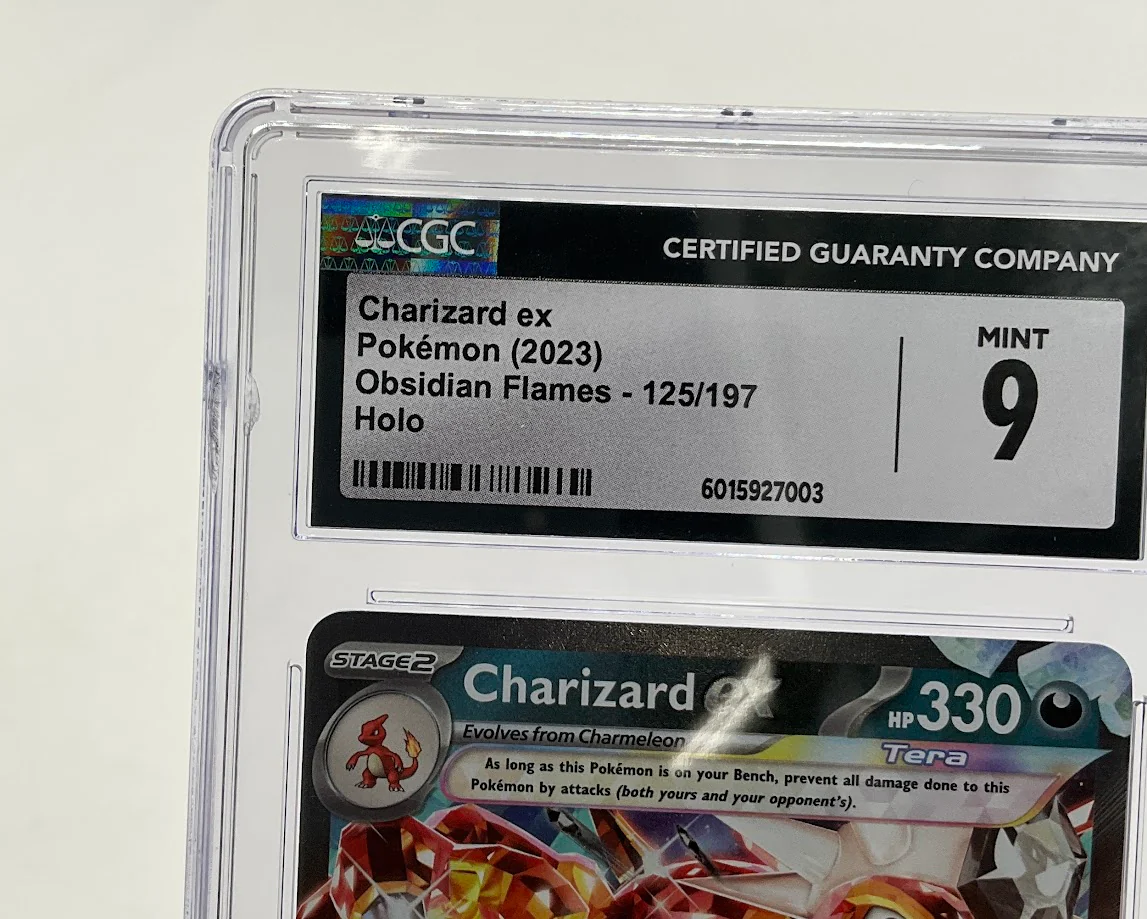 Charizard ex Pokemon Obsidian Flames Holo #125 CGC 9 - Image 3