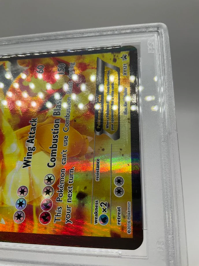 Charizard ex Pokemon Red & Blue Collection Black Star Promo Full Art #121 PSA 10 - Image 5