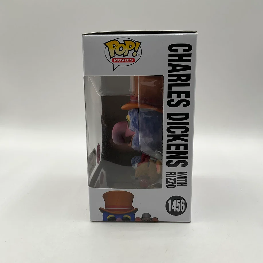 Charles Dickens with Rizzo Funko Pop! The Muppets #1456 Flocked Amazon - Image 2