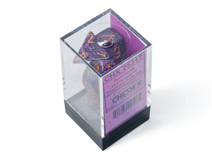 Chessex: Speckled Hurricane Polyhedral 7-Dice Set