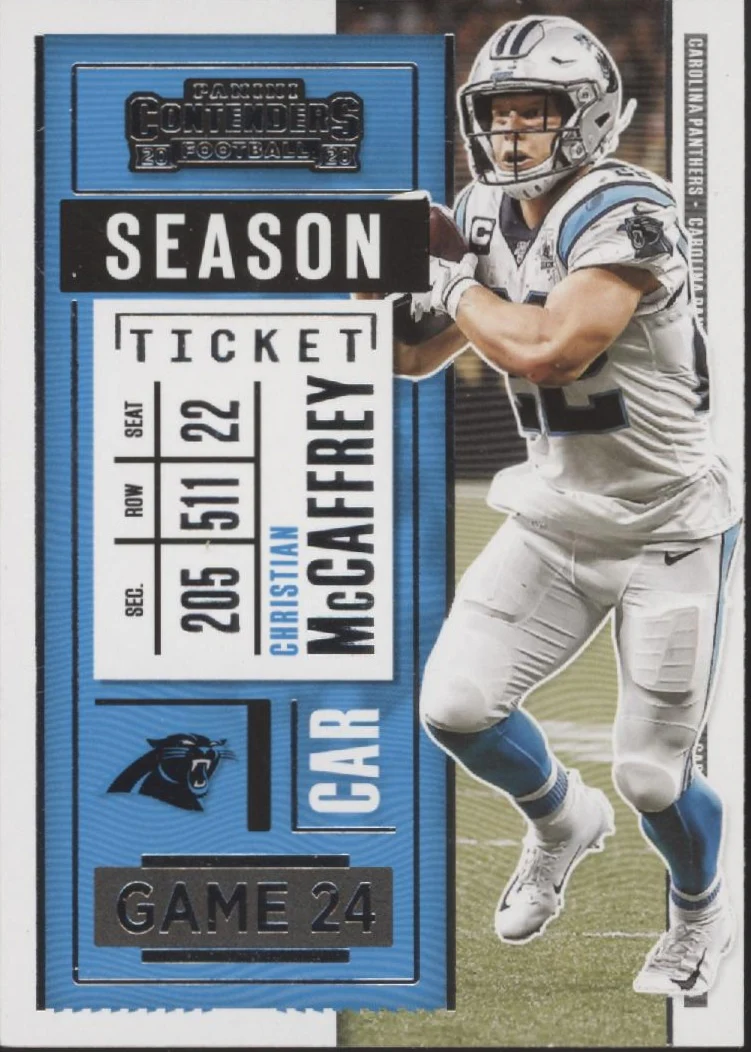 Christian McCaffrey Football Lot of 10 - Image 2