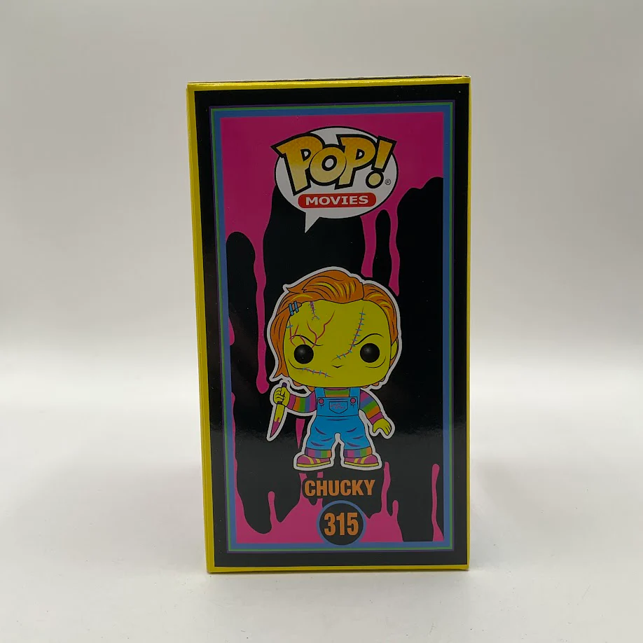 Chucky (Blacklight) Funko Pop! Bride of Chucky #315 Entertainment Earth - Image 4