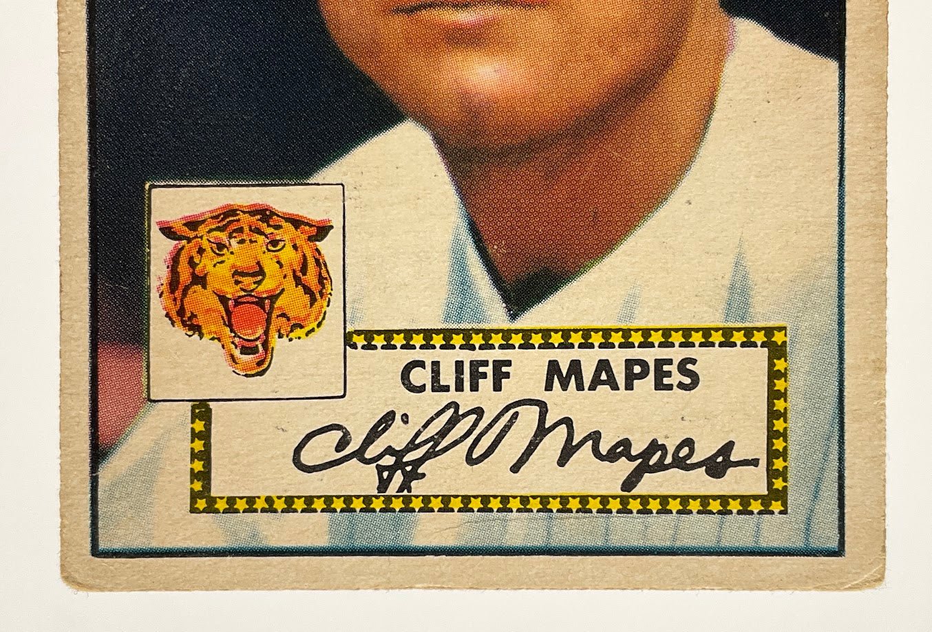 Cliff Mapes 1952 Topps #103 Detroit Tigers VG - Image 4