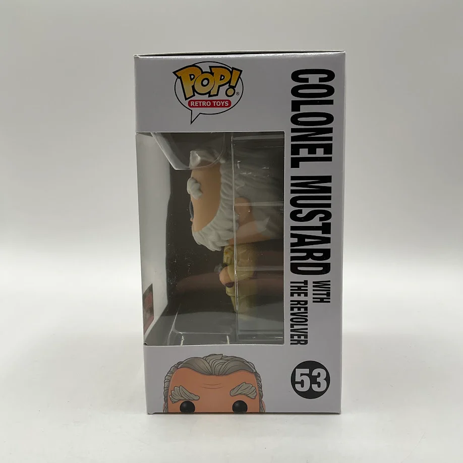 Colonel Mustard with The Revolver Funko Pop! Clue #53 2021 Target Con - Image 2