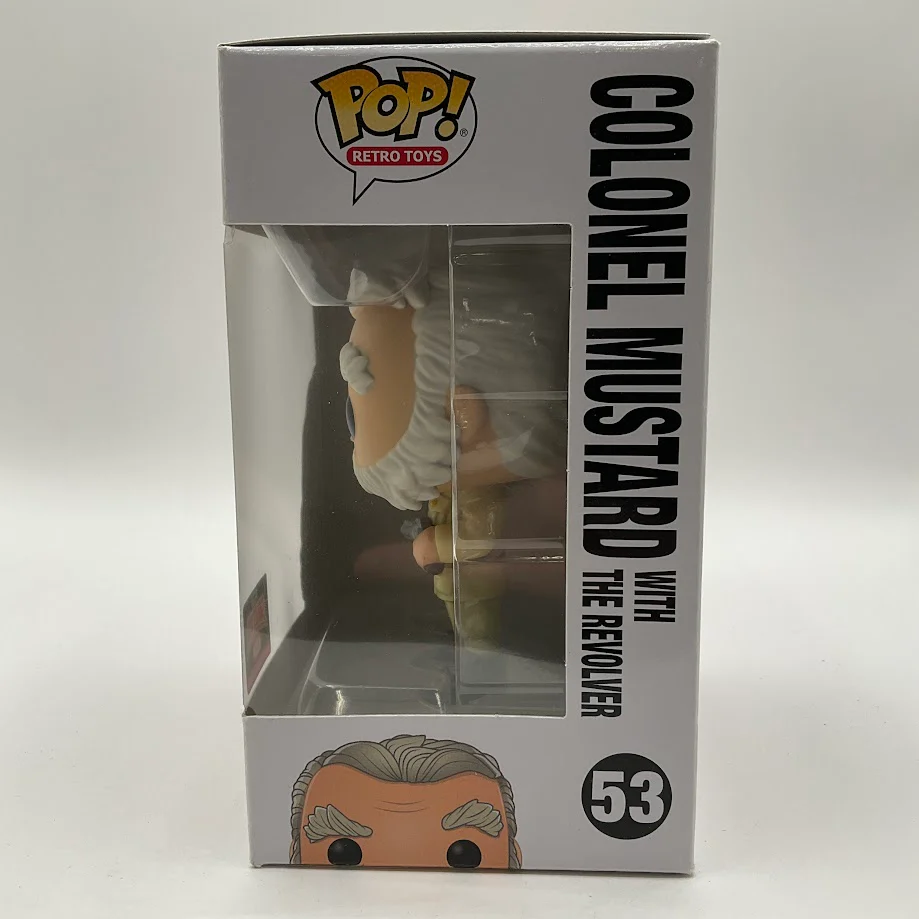 Colonel Mustard with the Revolver Funko Pop! Clue #53 2021 Target Con - Image 2