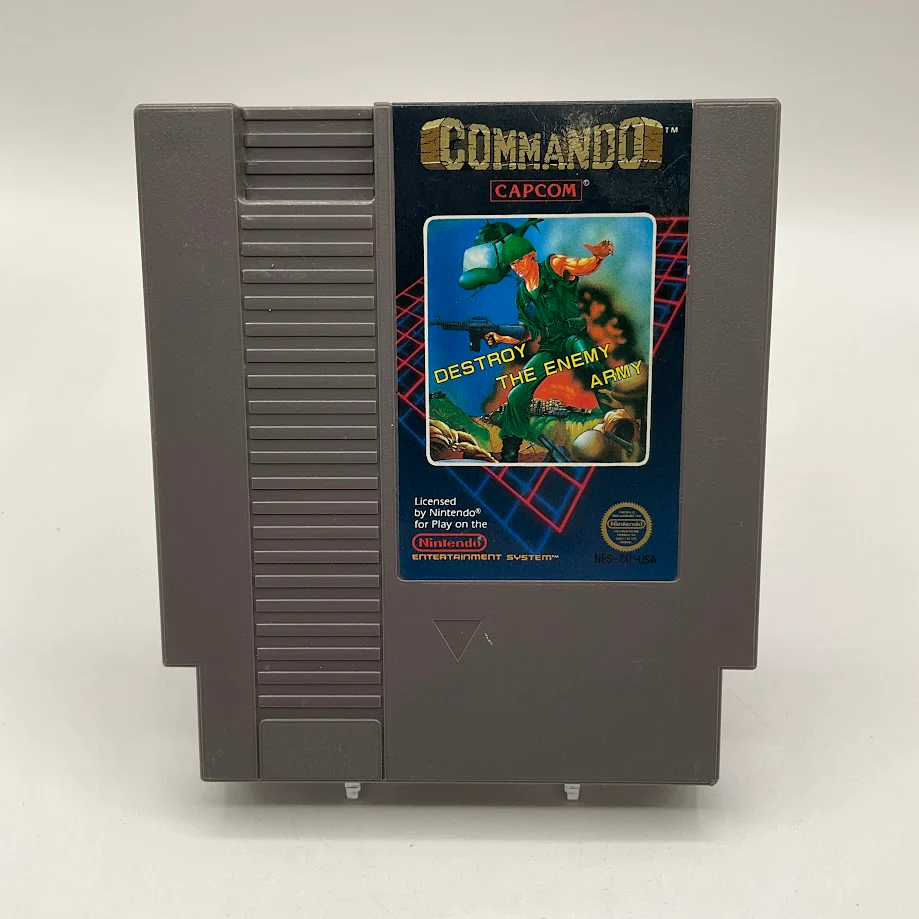 Commando [5 Screw] NES Used