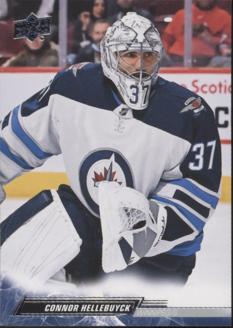 Connor Hellebuyck Hockey Lot of 5 - Image 2