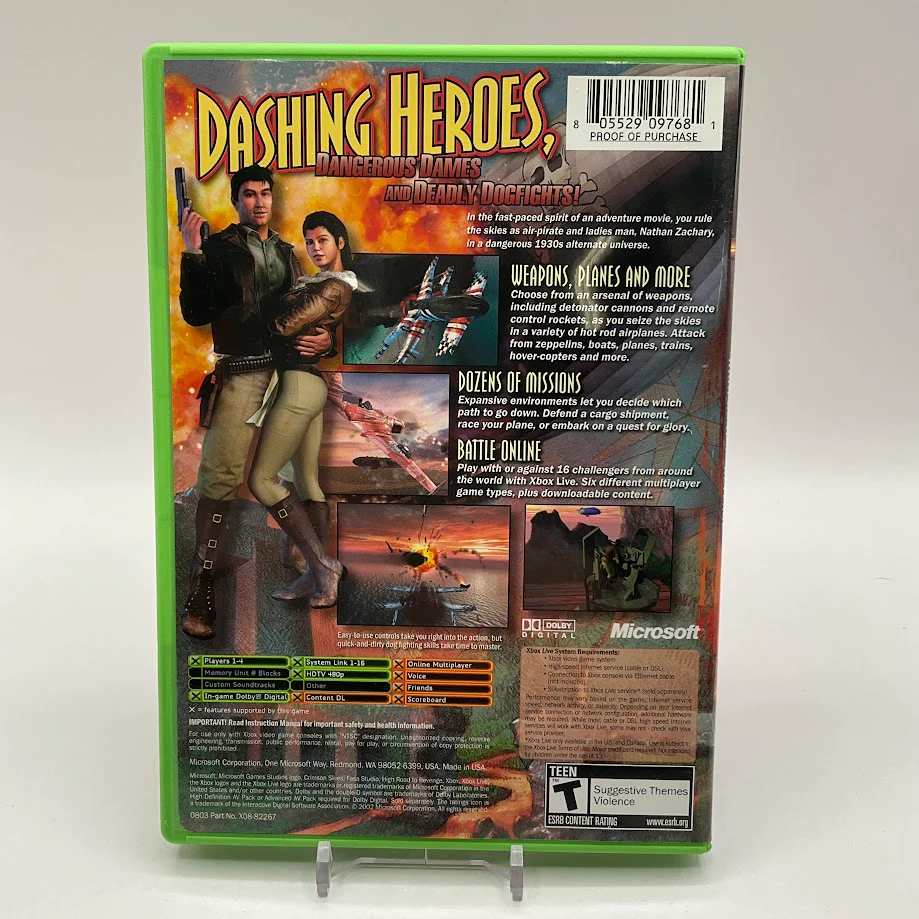 Crimson Skies Xbox Used - Image 2
