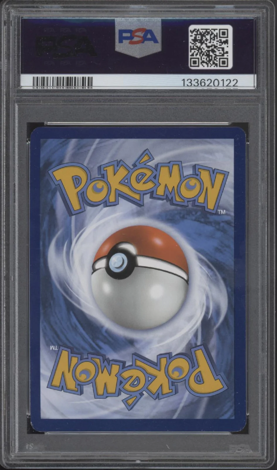 Crocalor Pokemon Paldean Fates Illustration Rare #202 PSA 7 - Image 2