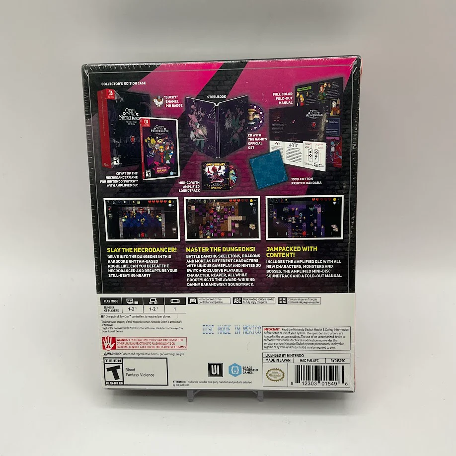 Crypt of the NecroDancer [Collector's Edition] Nintendo Switch Sealed - Image 2